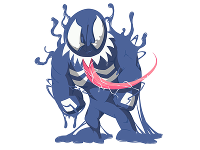 One of my fav anti-heroes eddiebrock illustration marvel spider man symbiote tomhardy venom