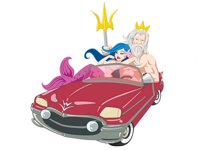 Lord of Ocean cabrio cabriolet event mermaid