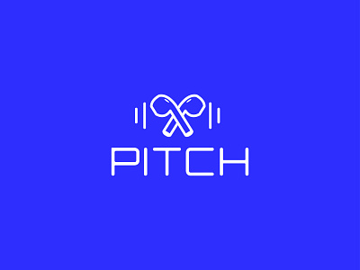 Pitch logo design abstract brand branding dailylogochallenge design font freelance graphic graphic design identity illustration logo logodesign music pitch startup streaming symbol typography vector