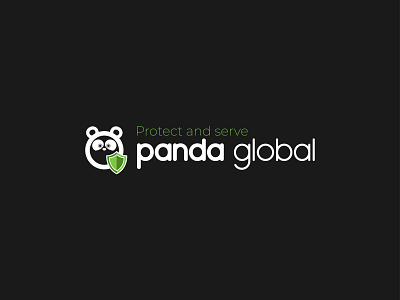 Panda Global logo design