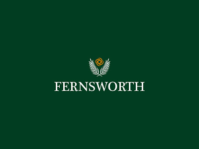 Fernsworth logo design abstract botanic brand branddesign branding city dailylogochallenge design fern fernsworth font freelance graphic design identity illustration logo logodesign plant symbol town