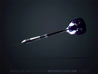 Dart design 3d 3d animation 3d modeling c4d cinam4d dart darts flight grip shaft sport