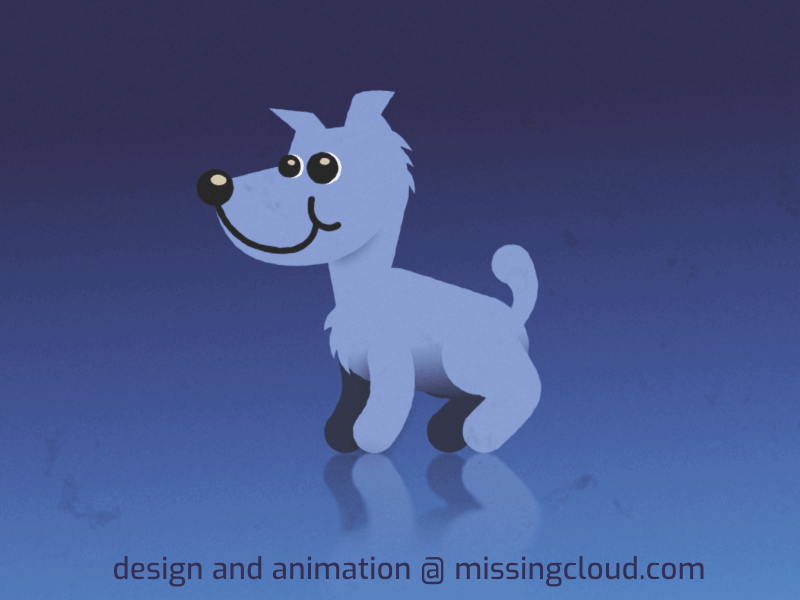Doggy animation cartoon character animation cute dog dog art dog illustration doggy kutya motion design rig rigging