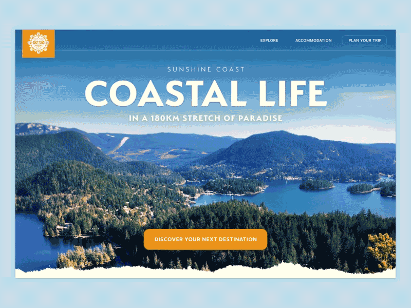 Sunshine Coast Landing Page