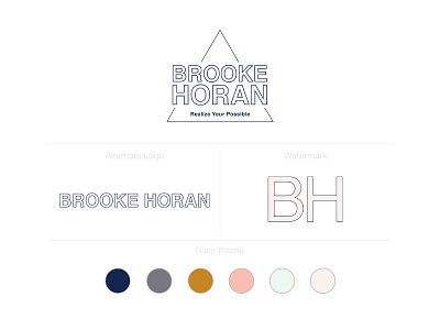 Brooke Horan Branding branding consulting logo design illustration logo logo design logo design branding logo design concept logo designer logo designs logotype photoshop typography vector