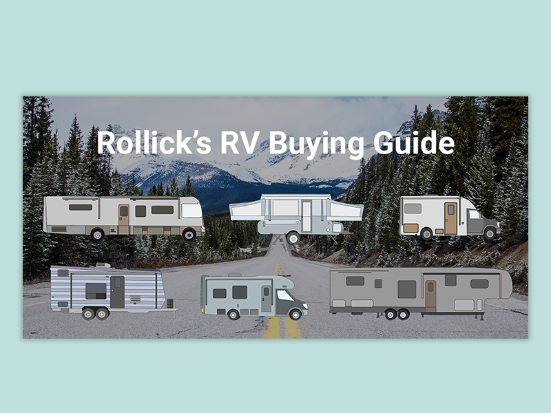 Rv Buying Guide camping trailer trail outdoors mountains graphic icon branding illustrator photoshop drawing recreation rv wacom bamboo adobe draw vector layout design graphic design illustration design