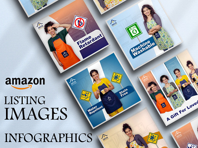 Infographics amazon apron banner behance branding design dribble graphic design icons infographics inspiration listing images mockup model poster social media templates typography ui