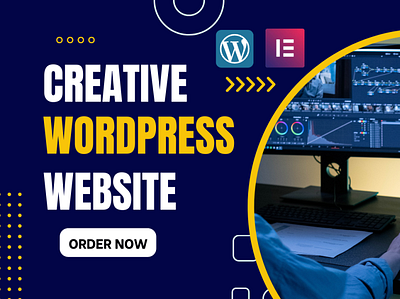 I will design and create a responsive WordPress website blog website design ecommerce elementor online ordering portfolio website restaurant website website developing woocommerce wordpress wordpress blog wordpress design wordpress website