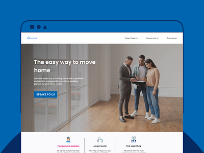 EverKnock - Moving Home not stressful anymore! branding design figma graphic design illustration jekyll typography ui ux vector website