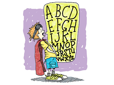 Burping the Alphabet books children illustration