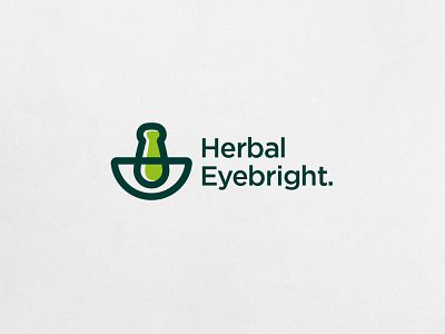 Herbal Eyebright Logo eye care eyebright eyecare eyes eyesight herbal herbal logo illustration logo logo inspirations mark medicine
