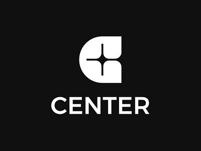 Center Logo center central cross point points shot