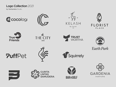 Logo Collection 2021 brand identity branding creative logo graphic design logo logo collection logo design logo inspirations logo project parfume park serbaneka ui visual identity