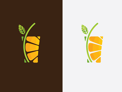 Orange Juices cafe drink fruits jasa desain grafis logo juice logo design service logo inspirations orange juice professional logo water