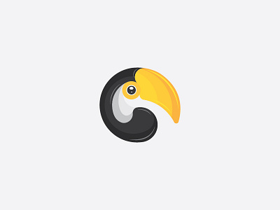 First Toucan logo animals bird birds for sell logo logo design service