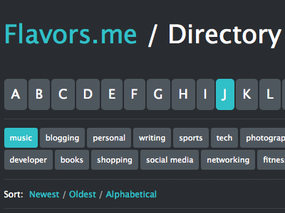 Flavors.me directory