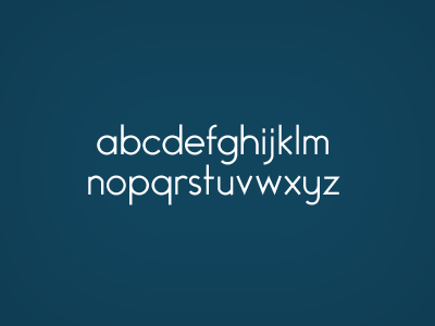 My first typeface