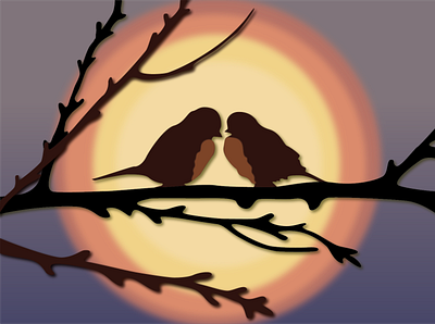 Love bird design graphic desigh illustration julia pgh love vector