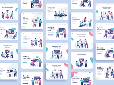 Page Teamwork Pack app character chart dashboard design empty state gradient hadi header icons illustration illustrations kit page startup sutrisno ui ux website