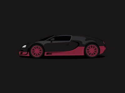 RIP Bugatti Veyron automotive bugatti cars illustration veyron