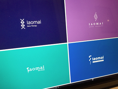 Iaomai exploration branding graphic design identity logo medicine