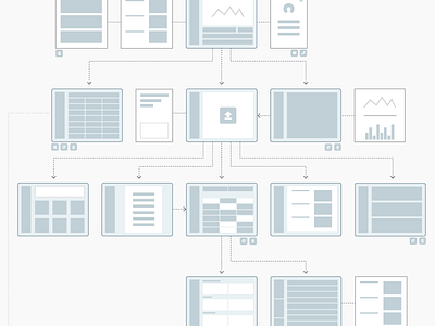 Wire Tree data design information ux wireframes