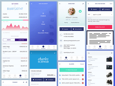 Screens galore app design ios mobile ui ux