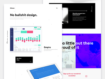 Milkshak.es 3.0 studio ui web design website