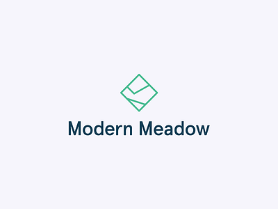 Modern Meadow mark brand branding identity logo logotype