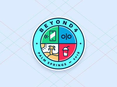 Olo Badge badge conference identity illustration logo shield