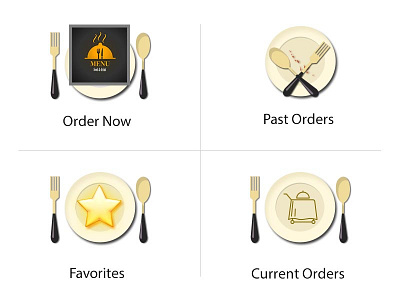 surface table Menu App Icon icon restaurant