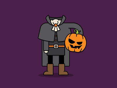 Headless Horseman halloween headless horseman outline pumpkin