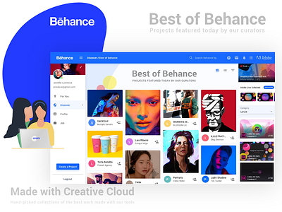 Behance Re Design