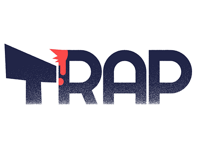 Trap branding design graphic design logo randomdesign typo typography