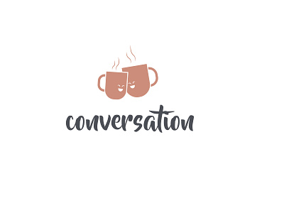 Conversation contest design logo