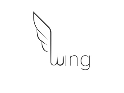 Wing design logo