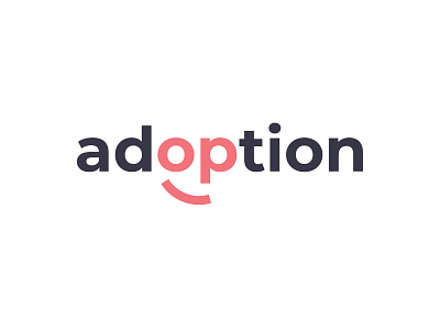 Adoption contest design logo