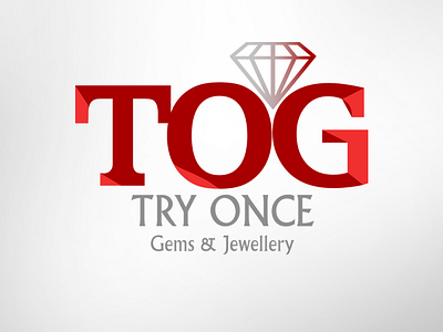 Logo branding for Try Once Gems & Jewellery branding business logo graphic design illustration jewellery logo minimal simple vector