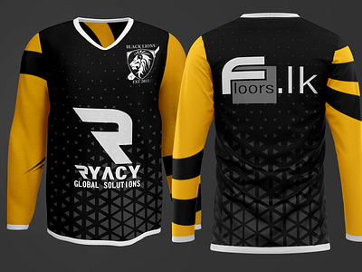 Jersey Design For RYACY GLOBAL SOLUTIONS branding graphic design illustration typography