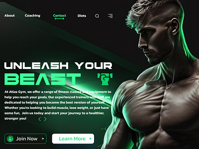 Web UI Design for ATLAS GYM