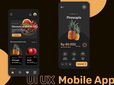 Food App Design