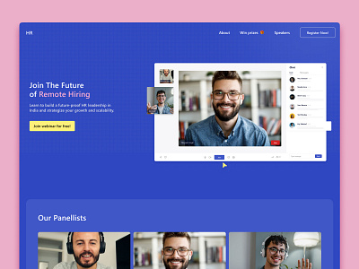 Landing Page Remote Hiring