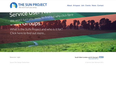 Sun Project 2 design web website