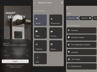 SMART SECURITY MOBILE APP