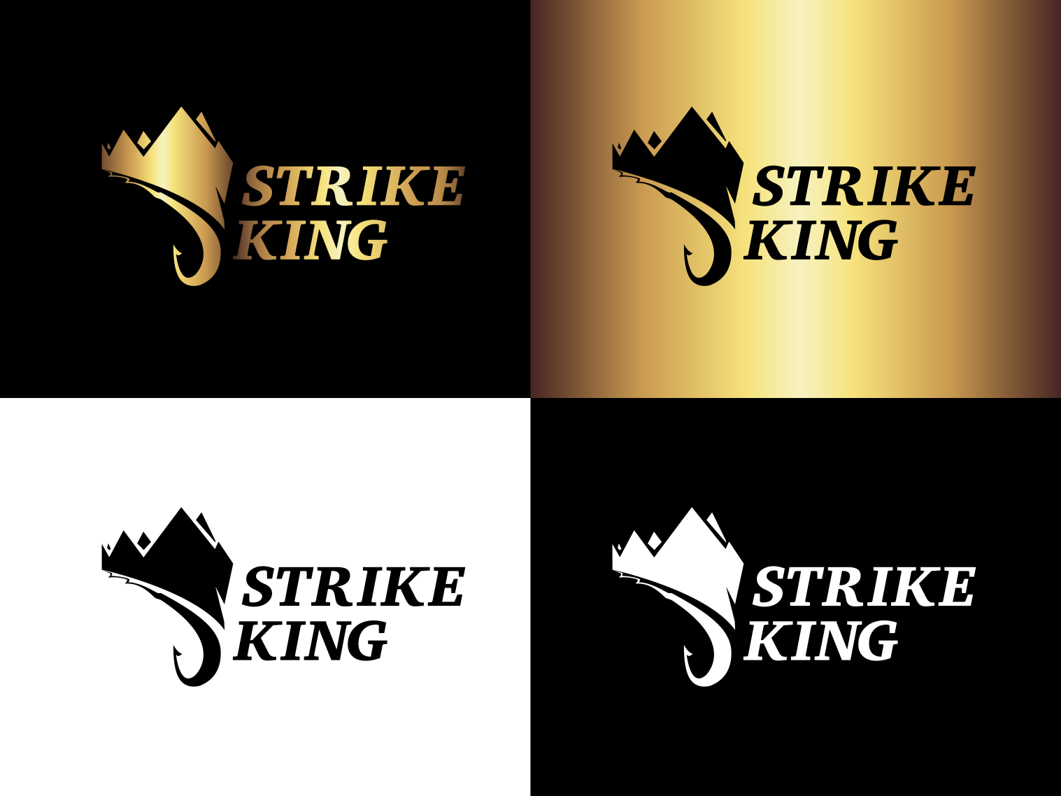Strike King Lure Company Logo Redesign Concept by Matthew Mitchell