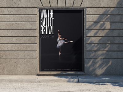 Ballet festival poster