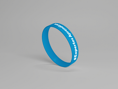 Wristband design for EA brand design branding colors design educational graphic design