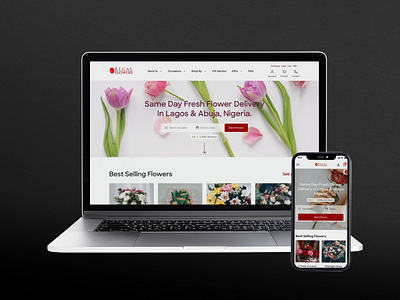 Responsive Homepage | Regal Flowers