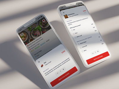 Item Page | AmatNow design ecommerce food app item page mobile app small business start up ui ux design