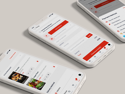 Checkout | AmatNow checkout design ecommerce food app checkout mobile app mobile design mobile ui small business ui ux design